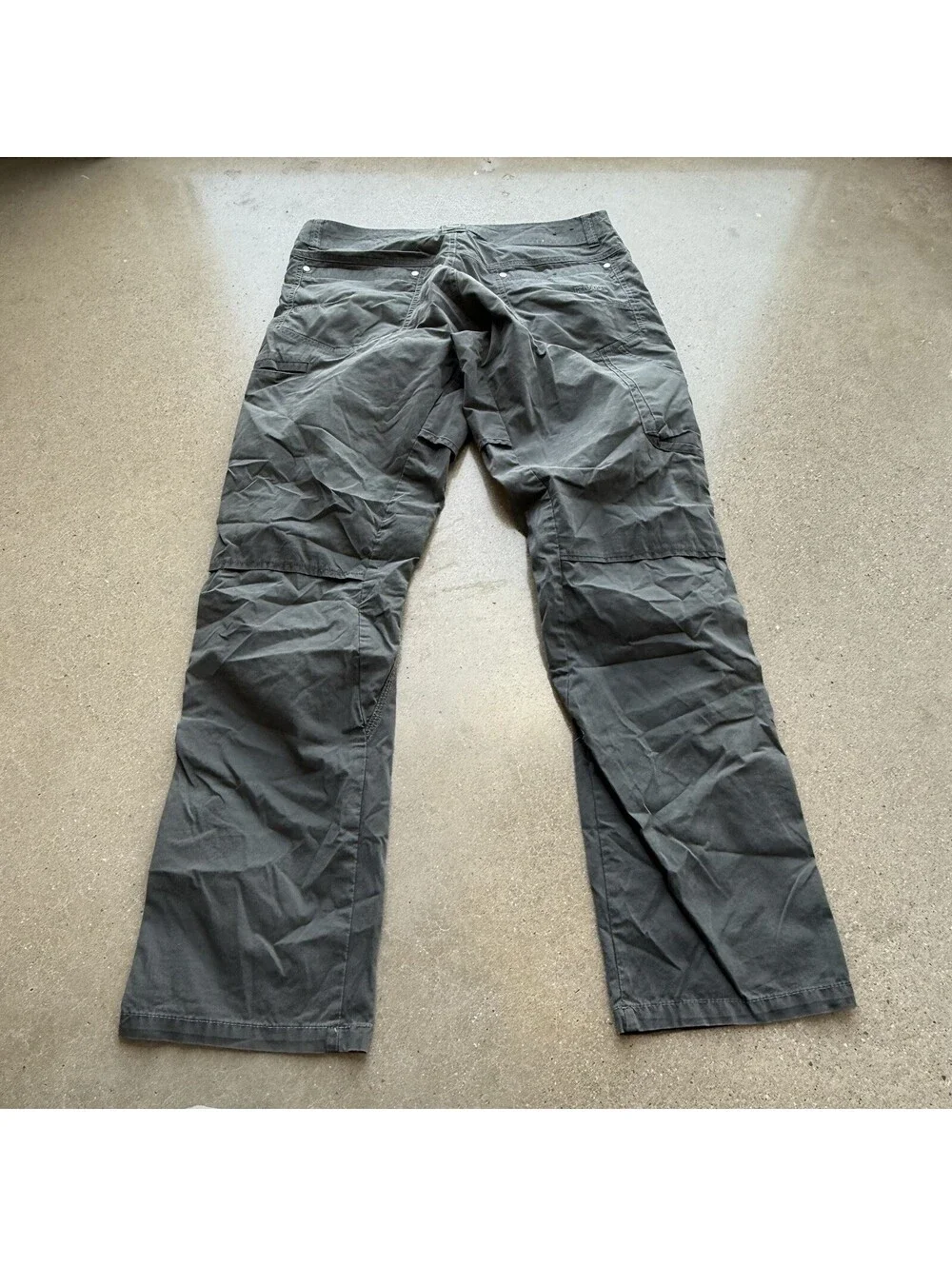 Kuhl Pants 34x32 Konfidant Air grey Lightweight Vented Outdoor Stretch